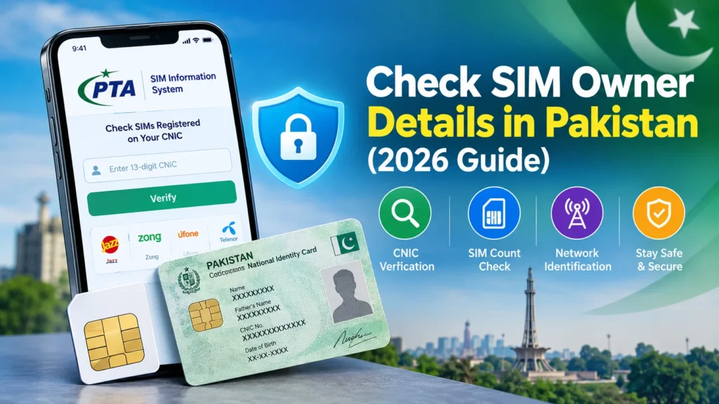 Check SIM Owner Details in Pakistan (2026 Guide)