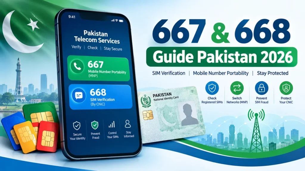 Complete 667 & 668 Guide Pakistan 2026